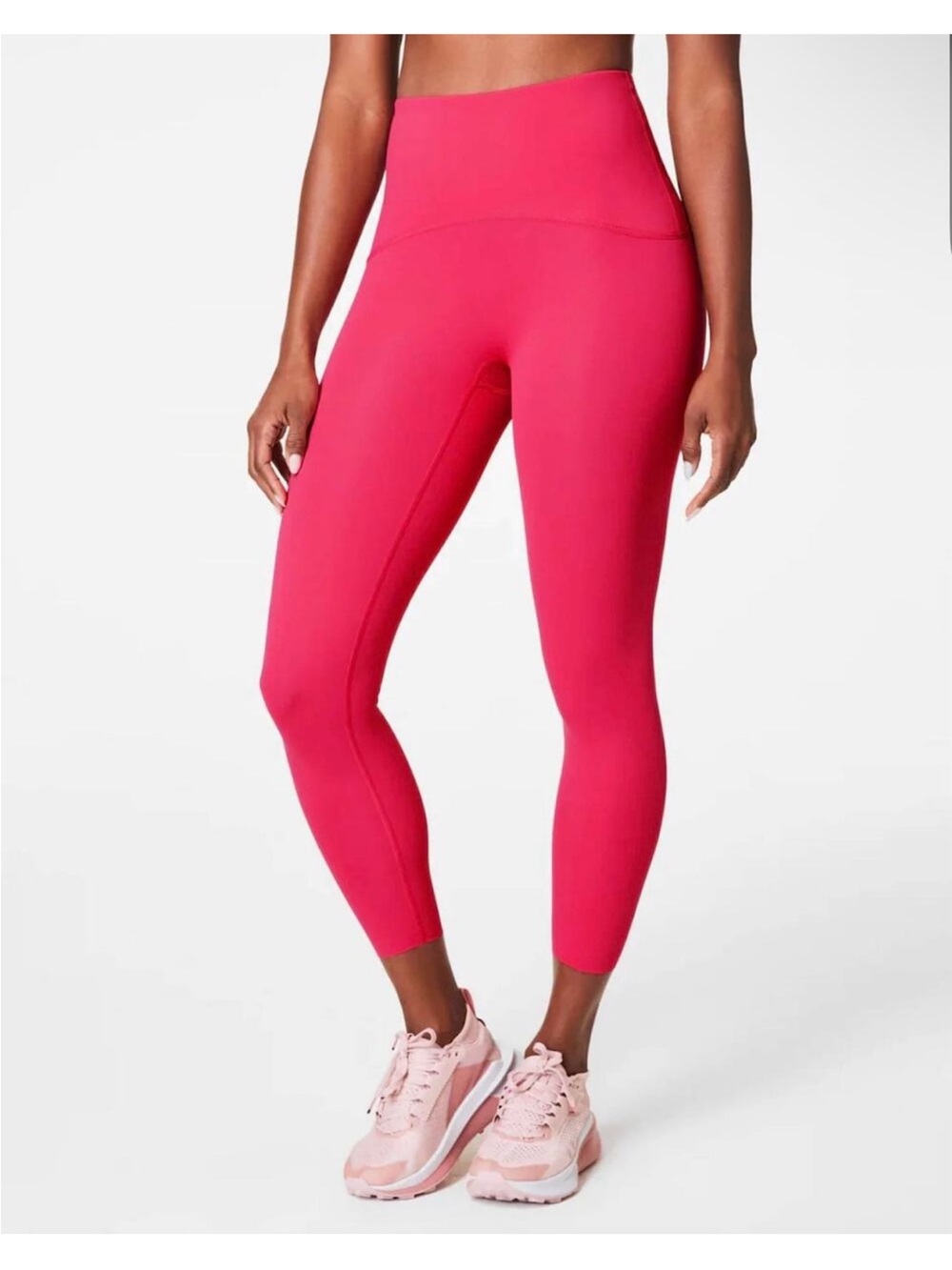 Spanx Booty Boost Active Full Length Leggings Size Small Tulip Pink 50124R NWT